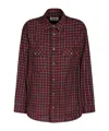Isabel Marant Étoile Checkered Shirt In Black