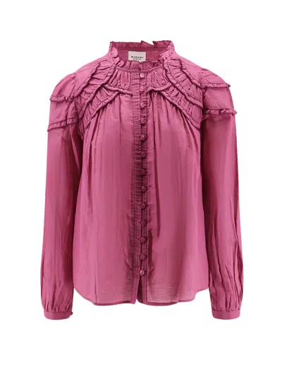 ISABEL MARANT ÉTOILE CHRISTA BIOLOGIC COTTON AND VISCOSE SHIRT