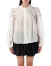 Isabel Marant Étoile Marant Etoile Women Christa Biologic Cotton And Viscose Shirt