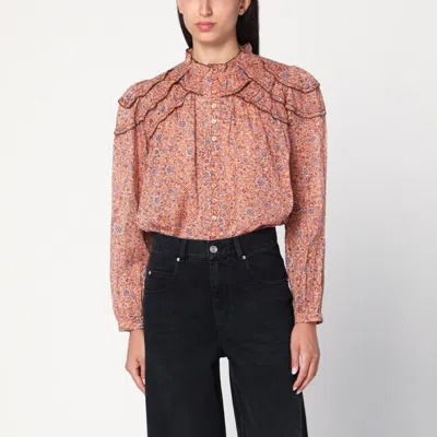ISABEL MARANT ÉTOILE ISABEL MARANT ÉTOILE CHRISTA BLOUSE WITH TAPESTRY PRINT