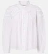 Isabel Marant Étoile White Regular Solid Shirt In White