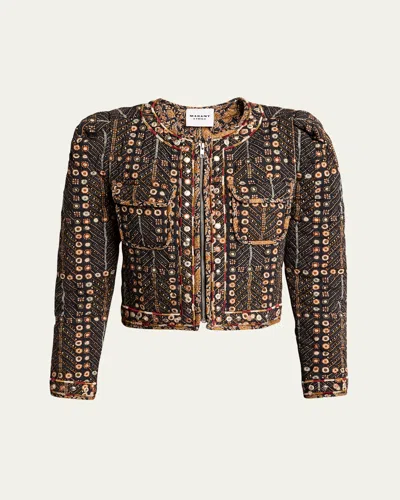 ISABEL MARANT ÉTOILE CHRISTY QUILTED JACKET