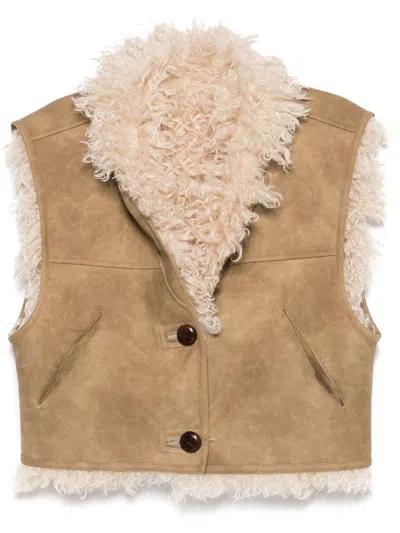 ISABEL MARANT ÉTOILE 'CLARA' VEST MARANT ETOILE