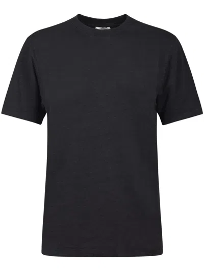 Isabel Marant Étoile Classic Black T-shirt With Round Neckline And Soft Texture