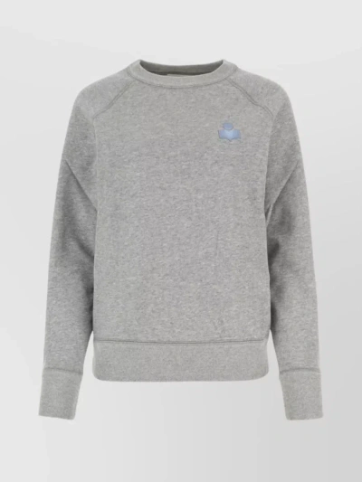 Isabel Marant Étoile Classic Ribbed Crewneck Sweater In Grey