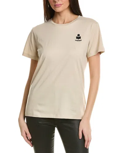 Isabel Marant Étoile Isabel Marant Etoile Classic T-shirt In Beige