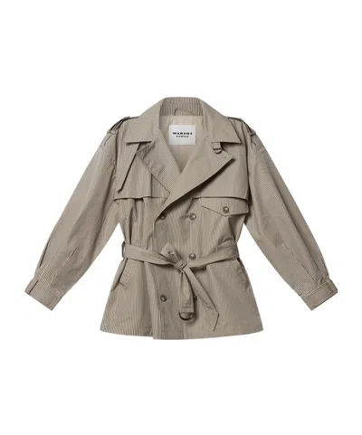 Isabel Marant Étoile Claya Jacket In Gray