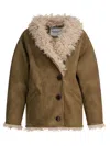 Isabel Marant Étoile Isabel Marant Etoile Shearling Coat Marant Étoile In Brown