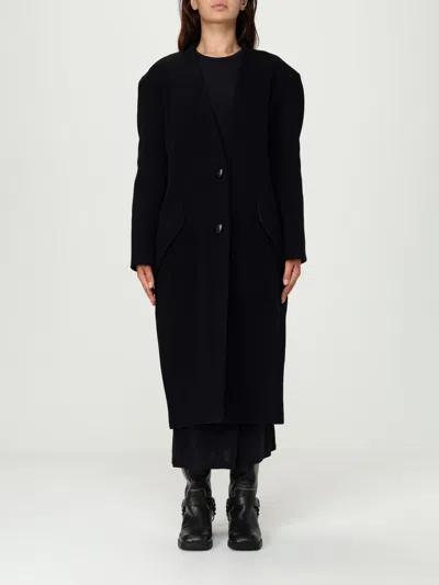 ISABEL MARANT ÉTOILE COAT ISABEL MARANT ETOILE WOMAN COLOR BLACK,H24513002
