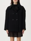 Isabel Marant Étoile Coat Isabel Marant Etoile Woman Color Black In Blue