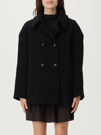 Isabel Marant Étoile Coat Isabel Marant Etoile Woman Color Black In Blue
