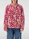 Isabel Marant Étoile Himala Reversible Textured Jacket In Taubengrau