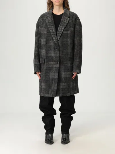 ISABEL MARANT ÉTOILE COAT ISABEL MARANT ETOILE WOMAN COLOR GREY,H19335020