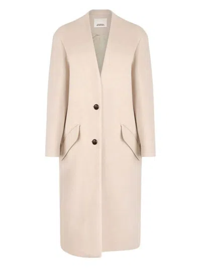 Isabel Marant Étoile Coat In Neutral