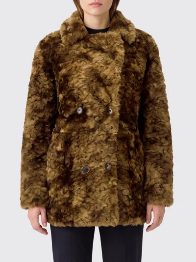 Isabel Marant Étoile Isabel Marant Etoile Coat Woman Color Brown