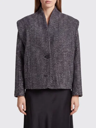 Isabel Marant Étoile Isabel Marant Etoile Coat Woman Color Charcoal In Gray