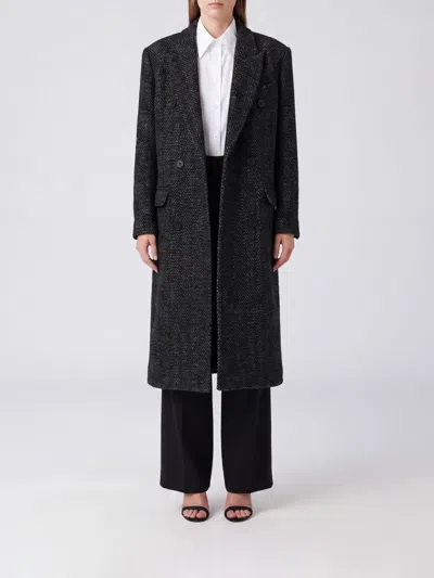 Isabel Marant Étoile Isabel Marant Etoile Coat Woman Color Grey In Black
