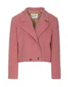 Isabel Marant Étoile Cassidy Cropped Jacket In Pink