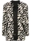 Isabel Marant Étoile Fernalia Cropped Coat In Black
