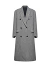 Isabel Marant Étoile Double Breasted Coat In Black