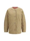 Isabel Marant Étoile Quilted Reversible Nesmae Jacket In Neutral