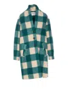 Isabel Marant Étoile Coat Isabel Marant Etoile Woman Color Green In Green