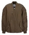 Isabel Marant Étoile Coleen Bomber Jacket In Green