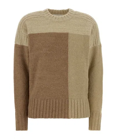 ISABEL MARANT ÉTOILE ISABEL MARANT ÉTOILE COLOUR-BLOCK KNITTED JUMPER