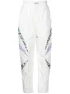 Isabel Marant Étoile Contrast-panel Drawstring Trousers In White