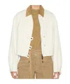 Isabel Marant Étoile Contrasting-collar Jacket In White