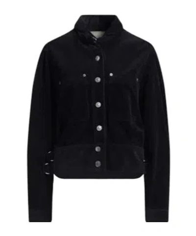 Isabel Marant Étoile Corduroy Casual Jacket In Black
