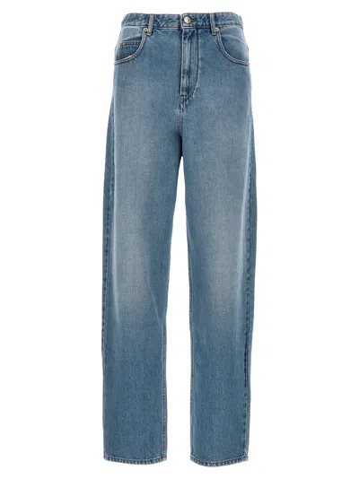Isabel Marant Étoile Corsy Jeans In Light Blue