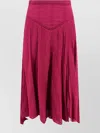 Isabel Marant Étoile Cotton And Viscose Midi Skirt