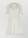 Isabel Marant Étoile Abito Celyana In Misto Cotone Bianco Donna In White