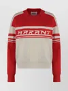 Isabel Marant Étoile Isabel Marant Etoile Callie Cotton Blend Crew-neck Sweater