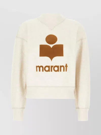 ISABEL MARANT ÉTOILE COTTON BLEND CREW-NECK SWEATSHIRT