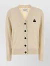 Isabel Marant Étoile Isabel Marant Etoile Melange Cream Cotton Blend Karina Cardigan