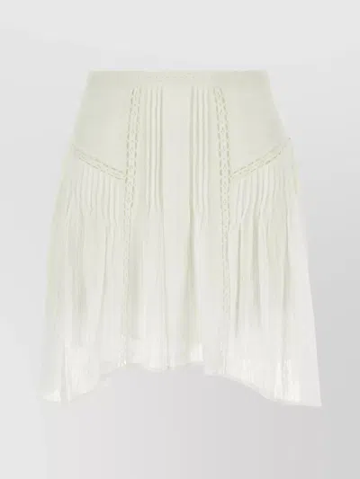 Isabel Marant Étoile Jorena Mini Skirt In White
