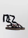 Isabel Marant Étoile Isabel Marant Etoile 'gypsa' Black Cotton Blend Sandals