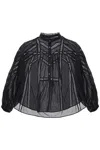 Isabel Marant Étoile Cotton Gelma Blouse For In Black