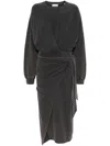Isabel Marant Étoile Cotton Jersey Dress In Gray