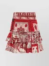 Isabel Marant Étoile Isabel Marant Etoile Women Printed Cotton Nomini Mini Skirt In Multi