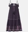Isabel Marant Étoile Cotton Minidress In Multicoloured