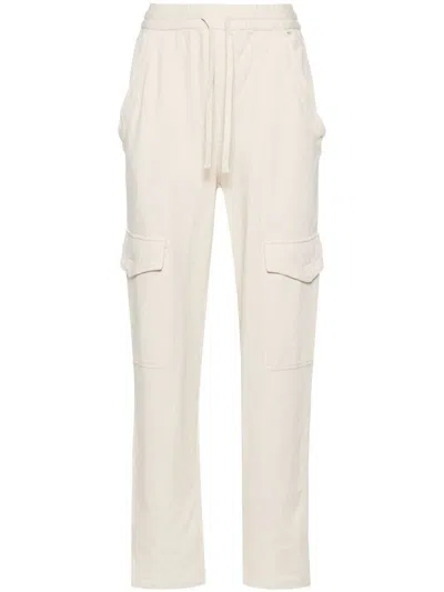 Isabel Marant Étoile Cotton Track Pants In Nude For Women In Beige