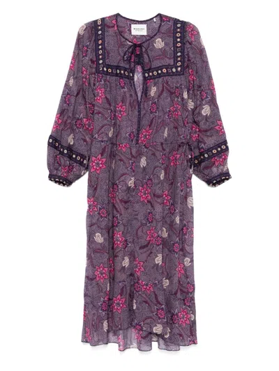 ISABEL MARANT ÉTOILE COTTON VOILE DRESS