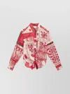 Isabel Marant Étoile Isabel Marant Etoile Nath Tied Cotton Voile Shirt In Pink