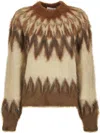 Isabel Marant Étoile Lightweight Textured Knit Sweater With Relaxed Fit In Multi