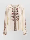 Isabel Marant Étoile Marant Etoile Women Lynne Biologic Cotton Shirt In Brown