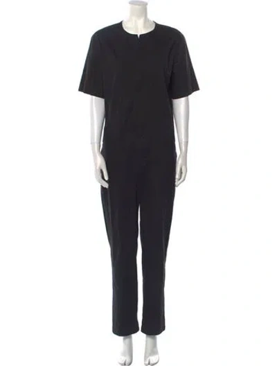 Pre-owned Isabel Marant Étoile Crew Neck Jumpsuit In Black
