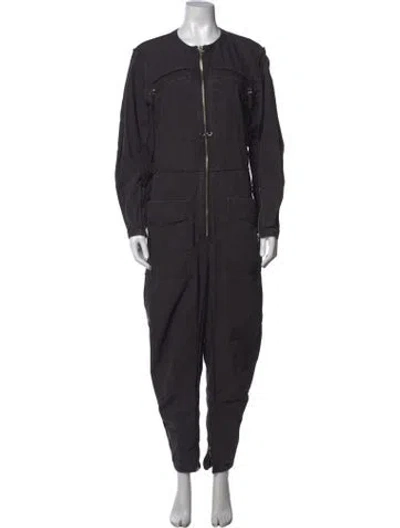 Pre-owned Isabel Marant Étoile Crew Neck Jumpsuit In Grey